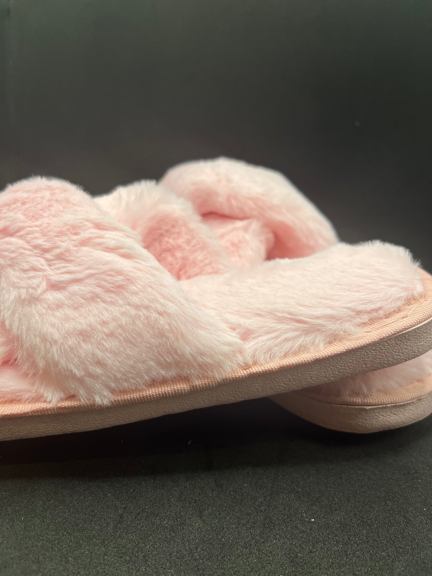 Fluffy slippers