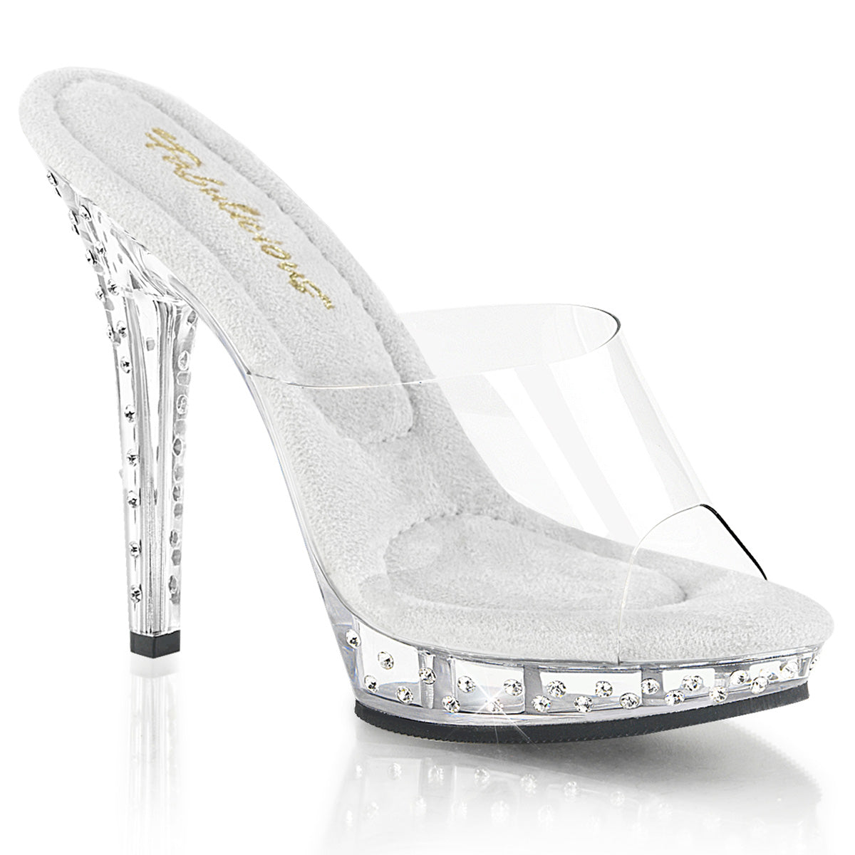 Lip (Strapless & semi rhinestones)