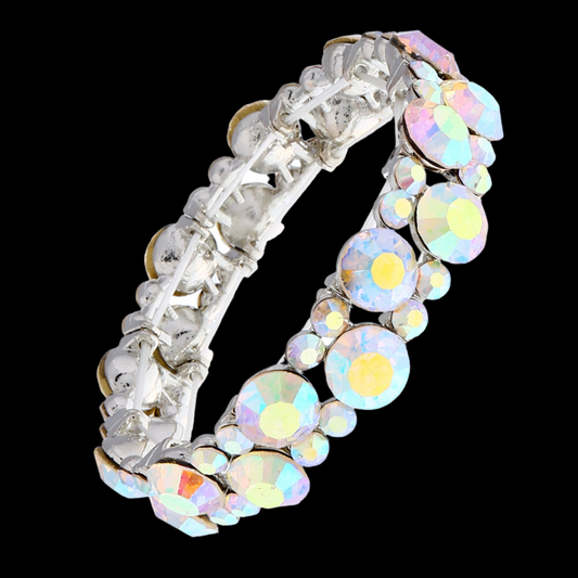 AB rhinestones earring