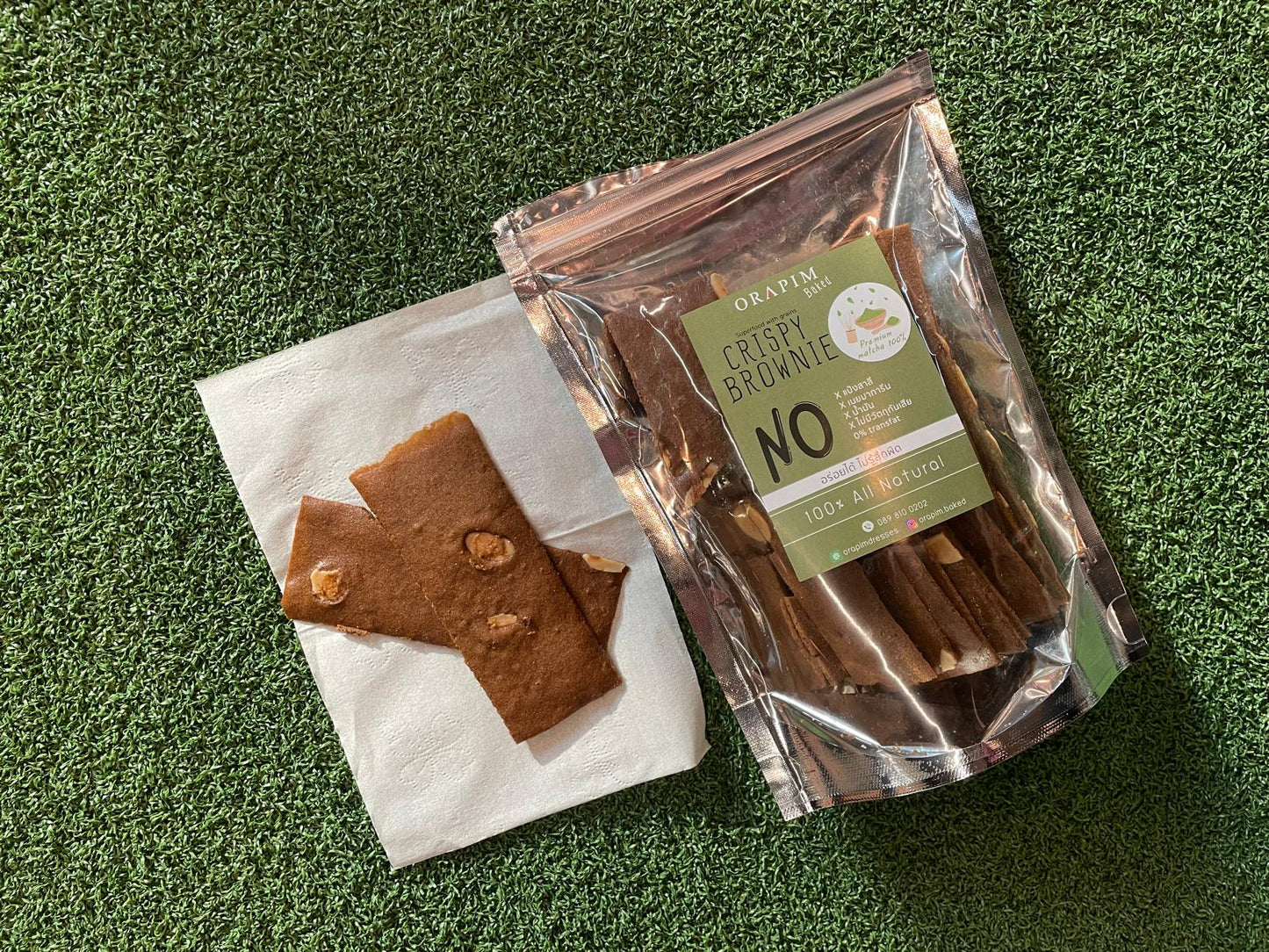 Brownie crispy 150kcals