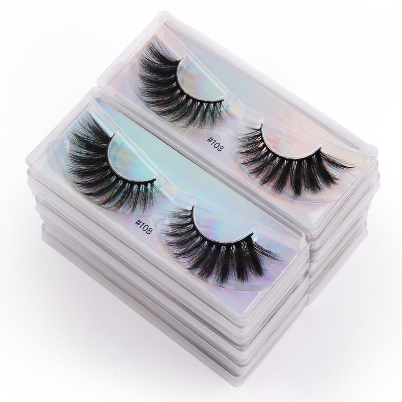 108 Fake lashes for stage