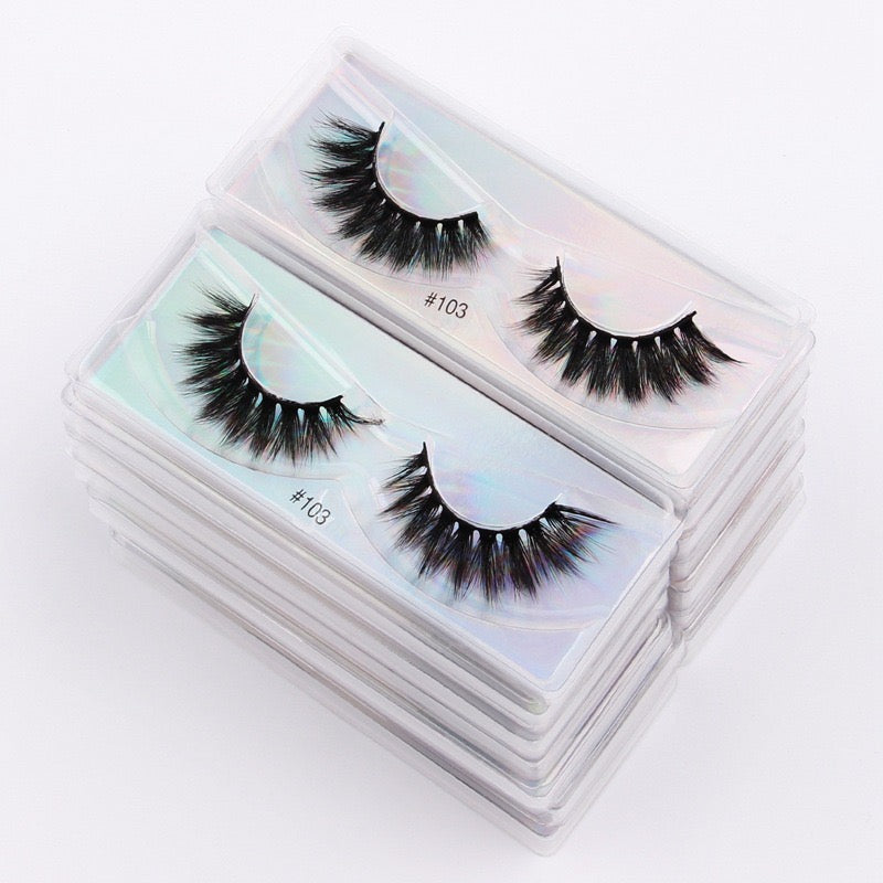 103 Fake lashes for stage