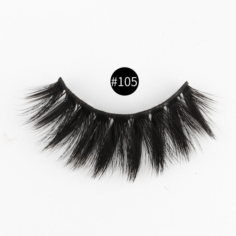 105 Fake lashes for stage