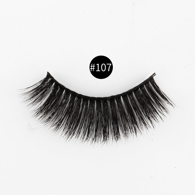 107 Fake lashes for stage