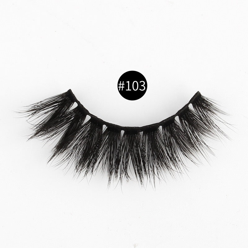 103 Fake lashes for stage