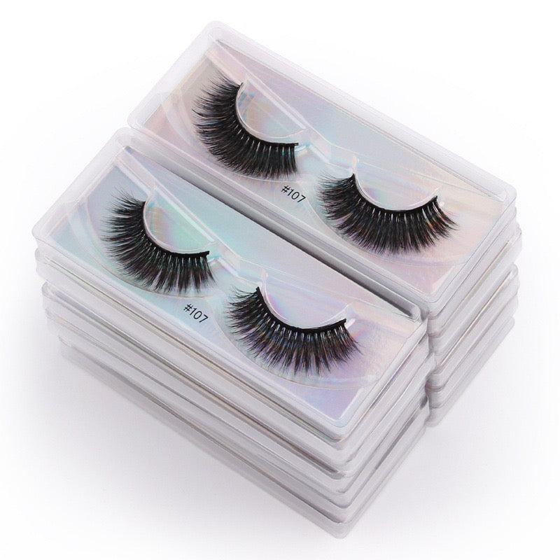 107 Fake lashes for stage