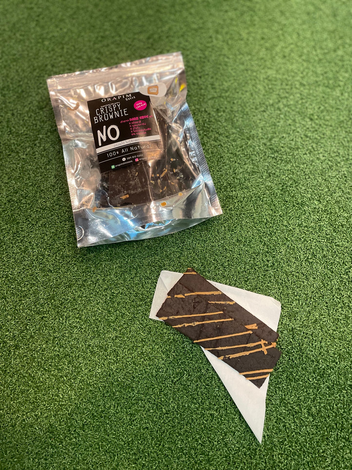 Brownie crispy 150kcals