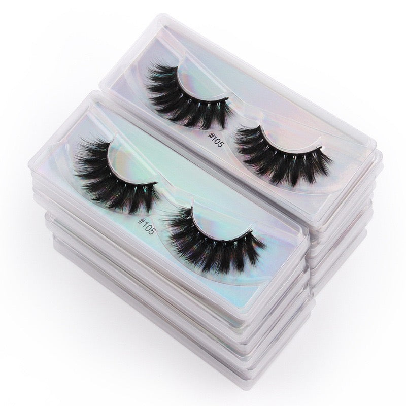 105 Fake lashes for stage