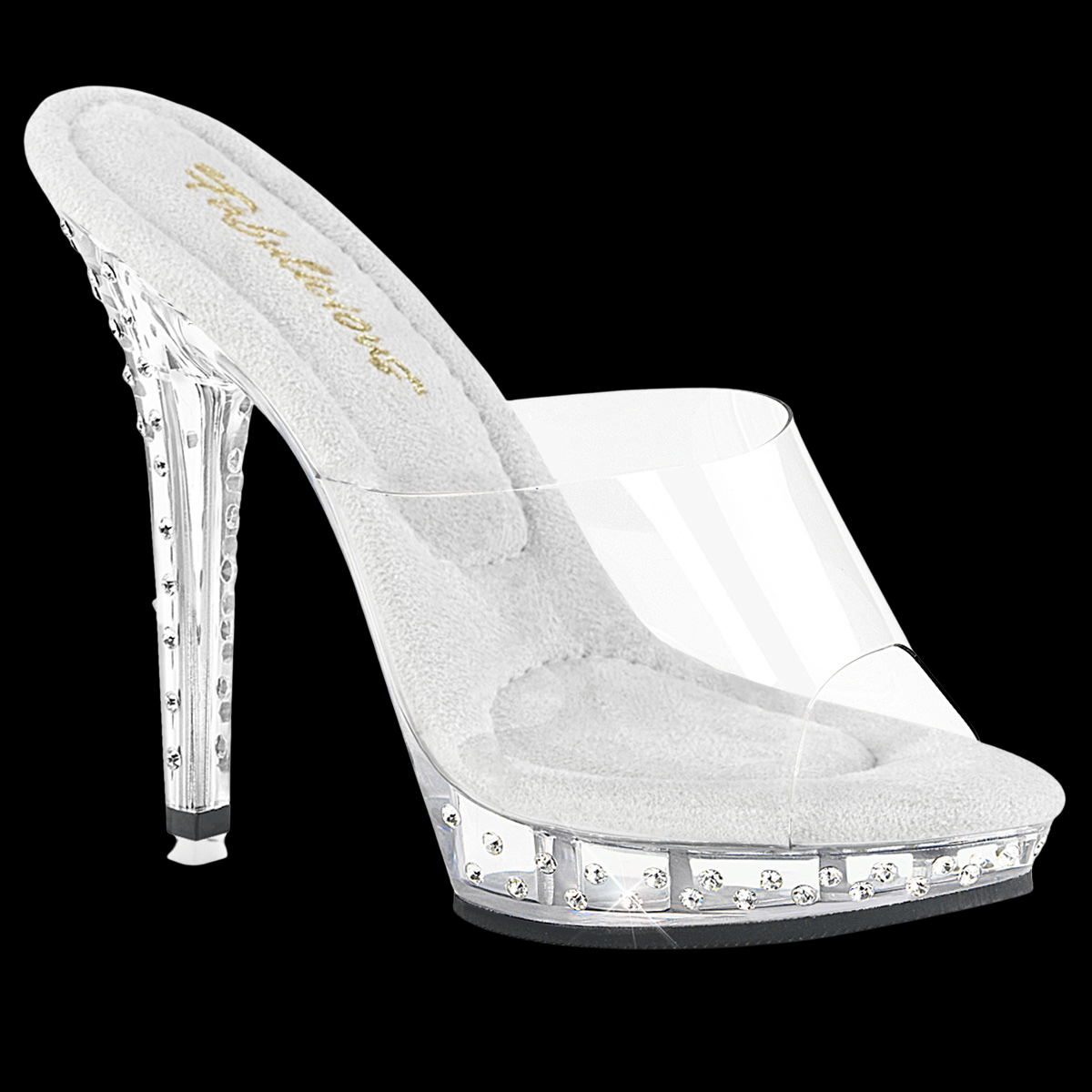 Lip (Strapless & semi rhinestones)
