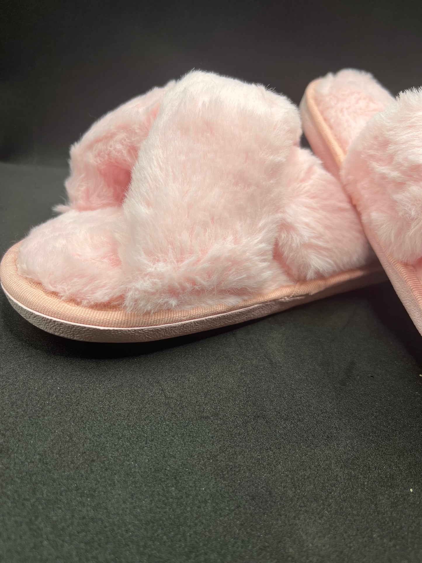 Fluffy slippers